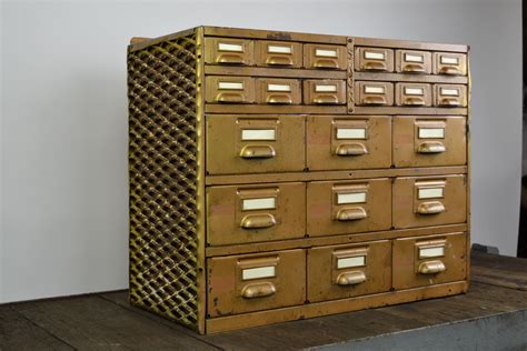 industrial metal cabinets with drawers